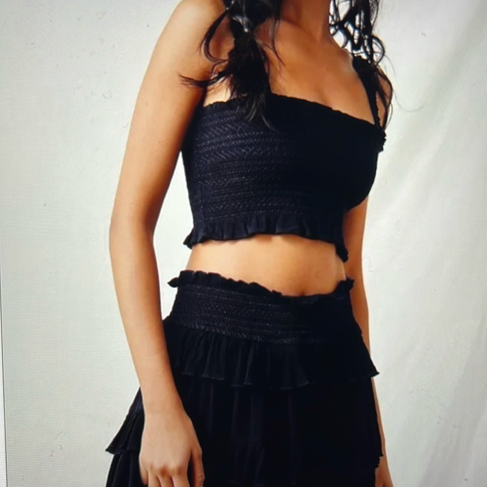 Free People Navy Thalia Set